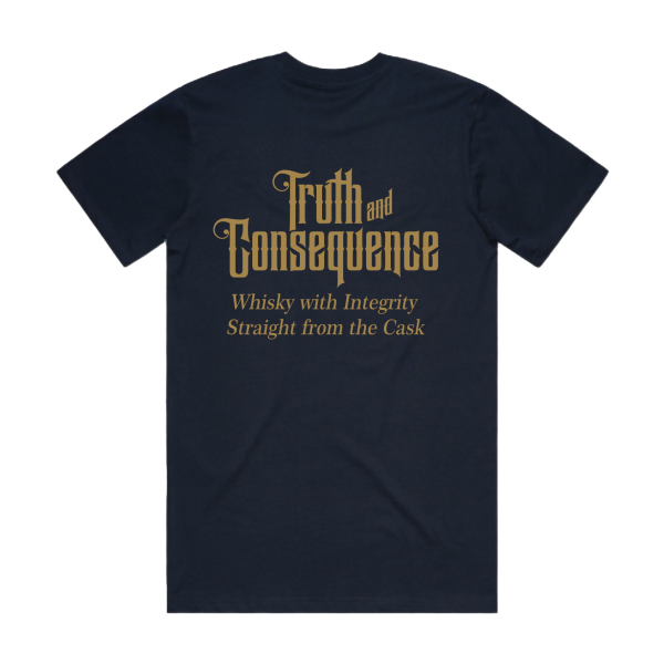 Truth and Consequence T-Shirt Navy - Image 2