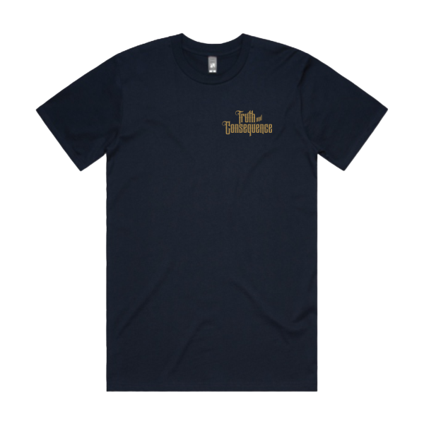 Truth and Consequence T-Shirt Navy